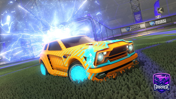 A Rocket League car design from FrANCisXD-__-