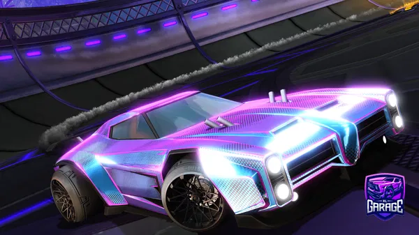 A Rocket League car design from Raymat28