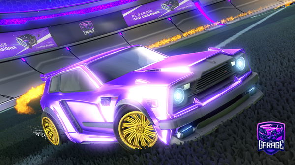 A Rocket League car design from MrDmSugar