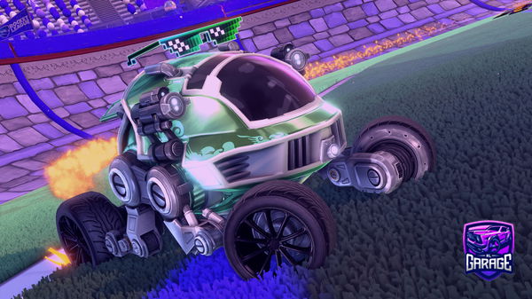 A Rocket League car design from palmtreezs
