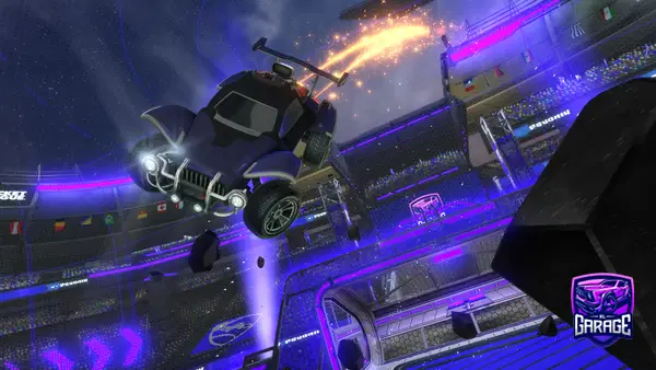 A Rocket League car design from Shadow_SK