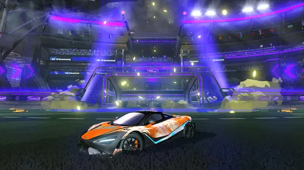 A Rocket League car design from itcooljay