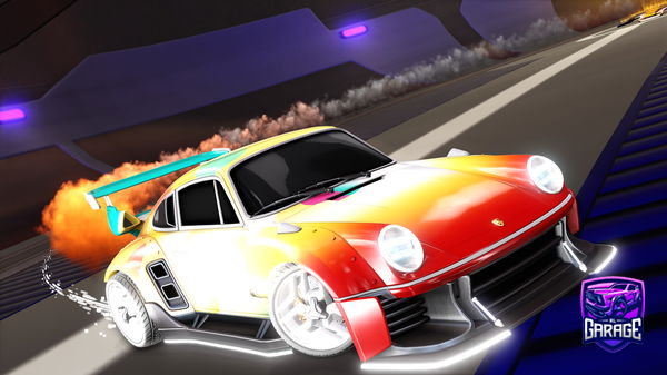 A Rocket League car design from M1Ju