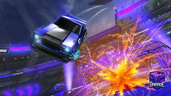 A Rocket League car design from RHMbionico06