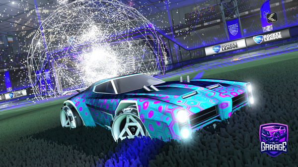 A Rocket League car design from Galaxy_rl_on_yt