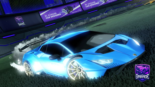 A Rocket League car design from LIROY2199