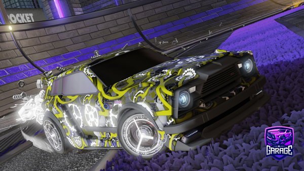 A Rocket League car design from IeBoon