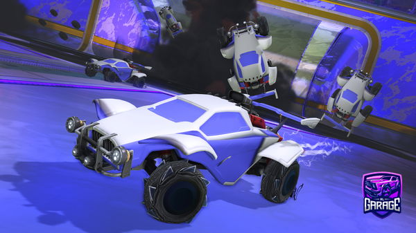 A Rocket League car design from CHIBIXofficial