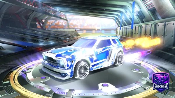 A Rocket League car design from JLJI7