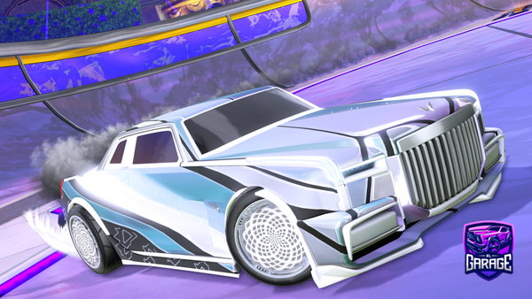 A Rocket League car design from Rl_Cibertruck