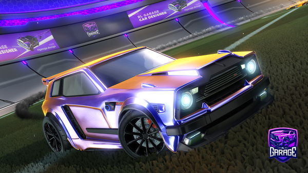 A Rocket League car design from Dustychicken