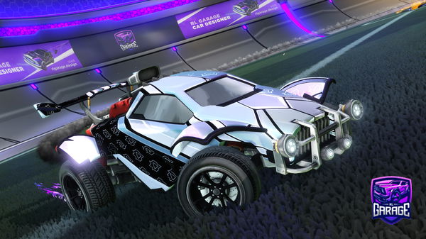 A Rocket League car design from Mti________endrit