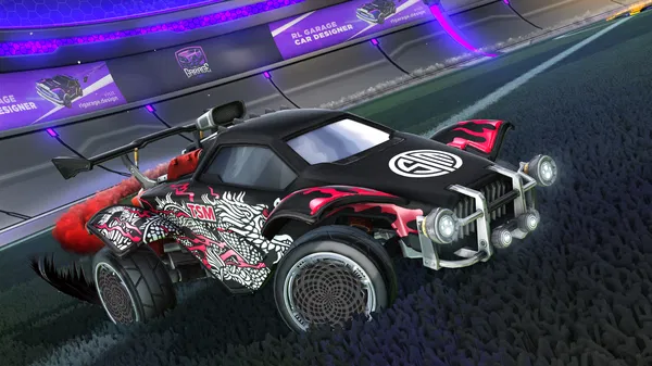 A Rocket League car design from Hauntingsig