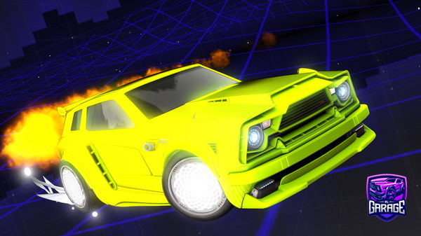 A Rocket League car design from Jobiladen703