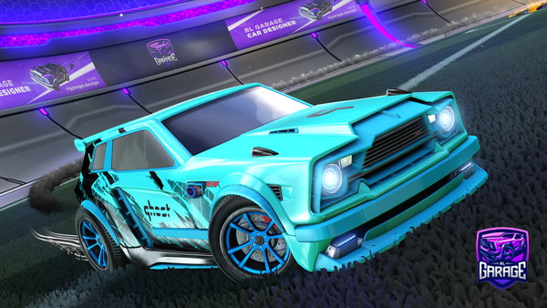 A Rocket League car design from Gxingey