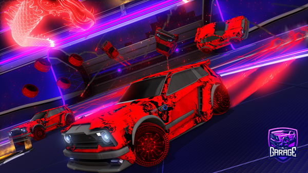 A Rocket League car design from GameManiaHD