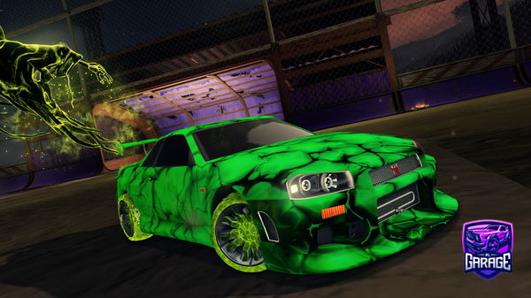 A Rocket League car design from J_Weezy
