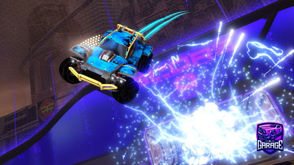 A Rocket League car design from Ice-Cube88