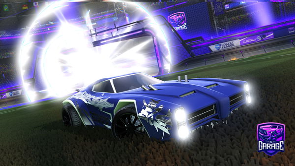 A Rocket League car design from NessCaffee