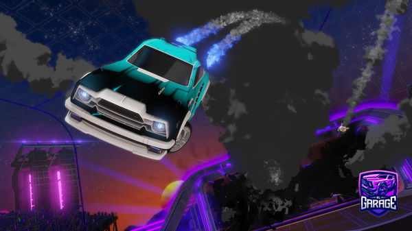 A Rocket League car design from _luxy_on_0ping