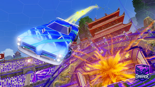 A Rocket League car design from parrot-_-482