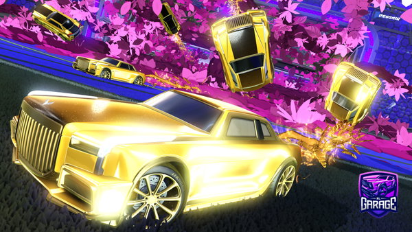 A Rocket League car design from enzoroferrari