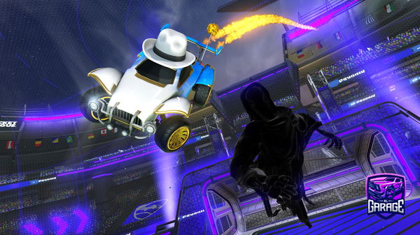 A Rocket League car design from Bronzinni007