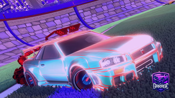 A Rocket League car design from MakakaSaratovskaya