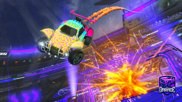 A Rocket League car design from La_Denree0