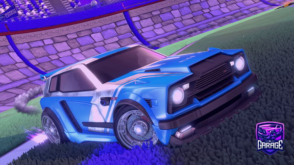 A Rocket League car design from fear_claps