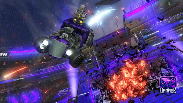 A Rocket League car design from Fry10ingBurg