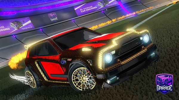 A Rocket League car design from Lxkir