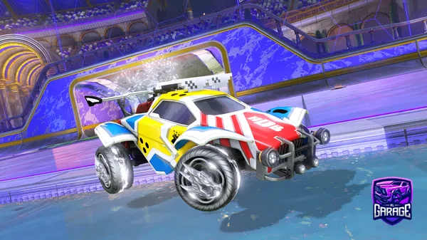 A Rocket League car design from Hazzatheman22