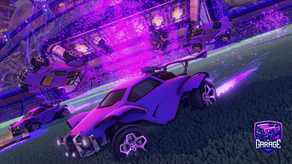 A Rocket League car design from Tripplestrxke540