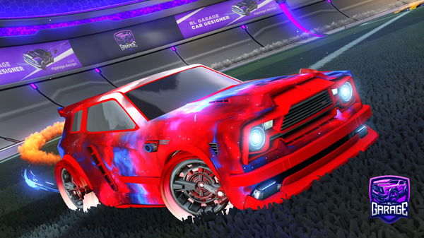 A Rocket League car design from SgtElGo