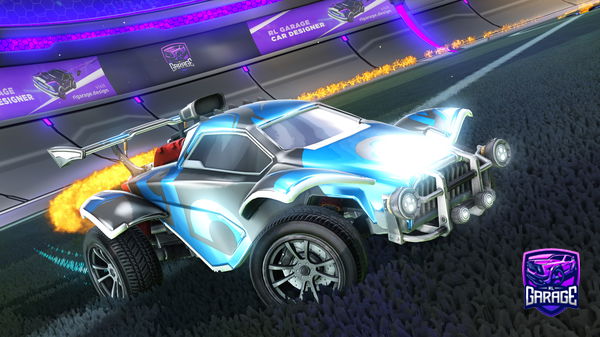 A Rocket League car design from SWIZZNALDO