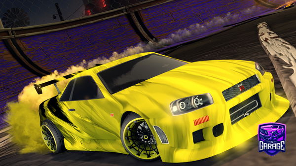 A Rocket League car design from JamesKenway91