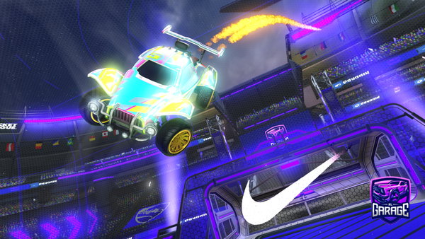 A Rocket League car design from Nexus_Luffy
