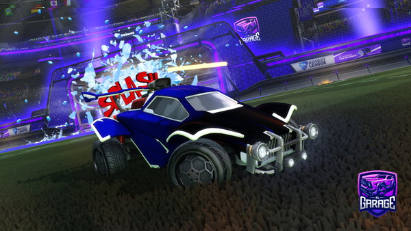 A Rocket League car design from controll133