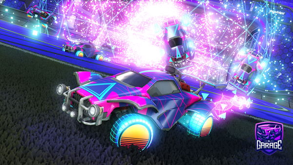 A Rocket League car design from GrimToad467