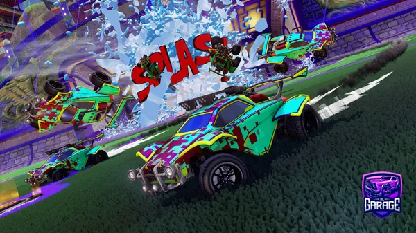 A Rocket League car design from parrot-_-482