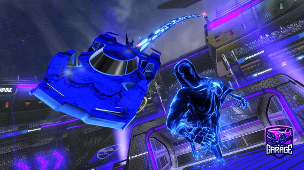 A Rocket League car design from A-people