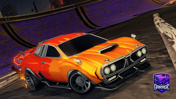 A Rocket League car design from VincillaPepsi