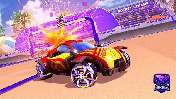 A Rocket League car design from TheRealGolferboy