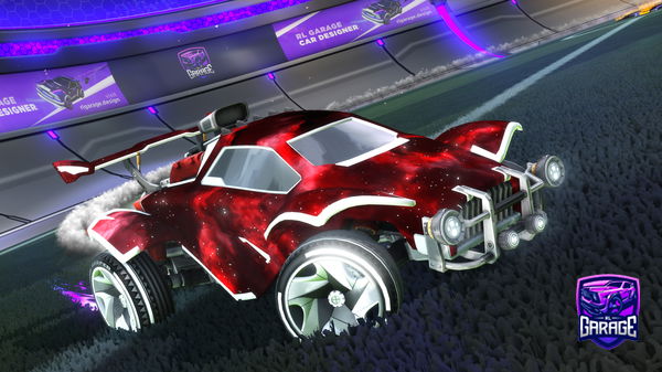 A Rocket League car design from Sp33dD3monX8