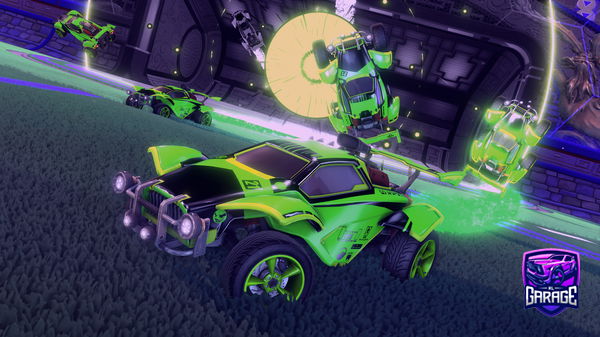 A Rocket League car design from JoltyUwU