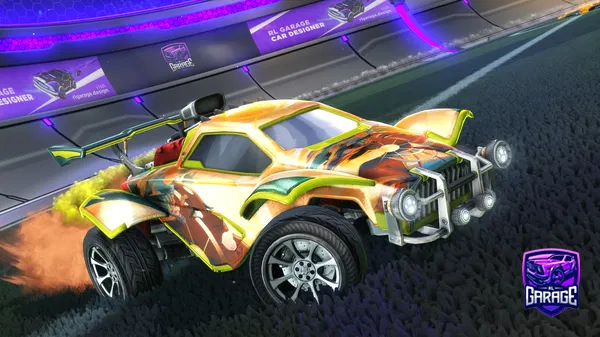 A Rocket League car design from AndrewWalker