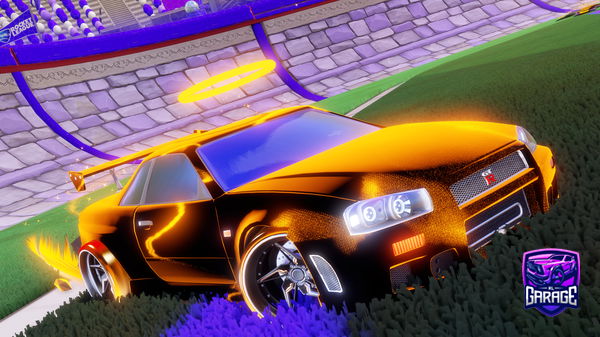 A Rocket League car design from TarikYoshi