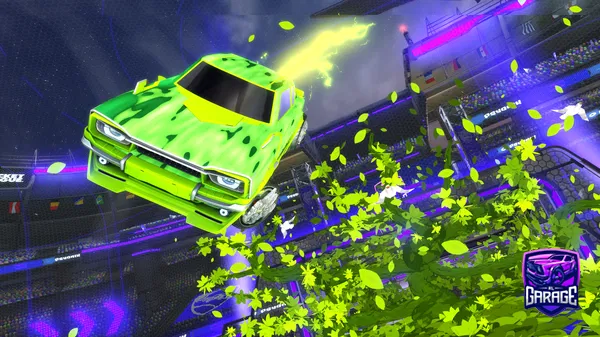 A Rocket League car design from raspberrv