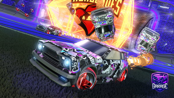 A Rocket League car design from Xnate